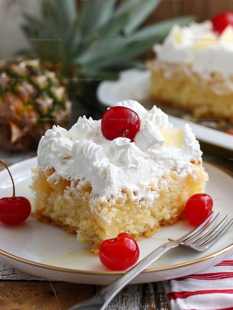 Pina Colada Poke Cake Recipe