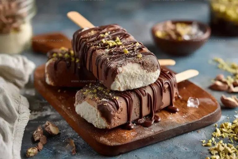 Dubai Chocolate Ice Cream Bars Recipe
