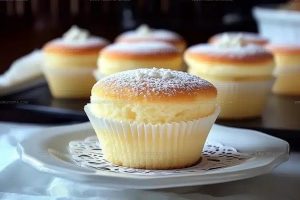 Japanese Cotton Cheesecake Cupcakes Recipe