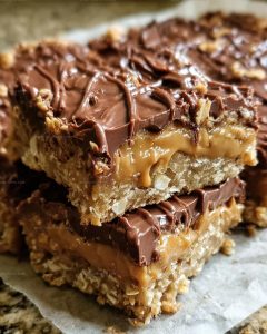 Peanut Butter Oat Bars Recipe