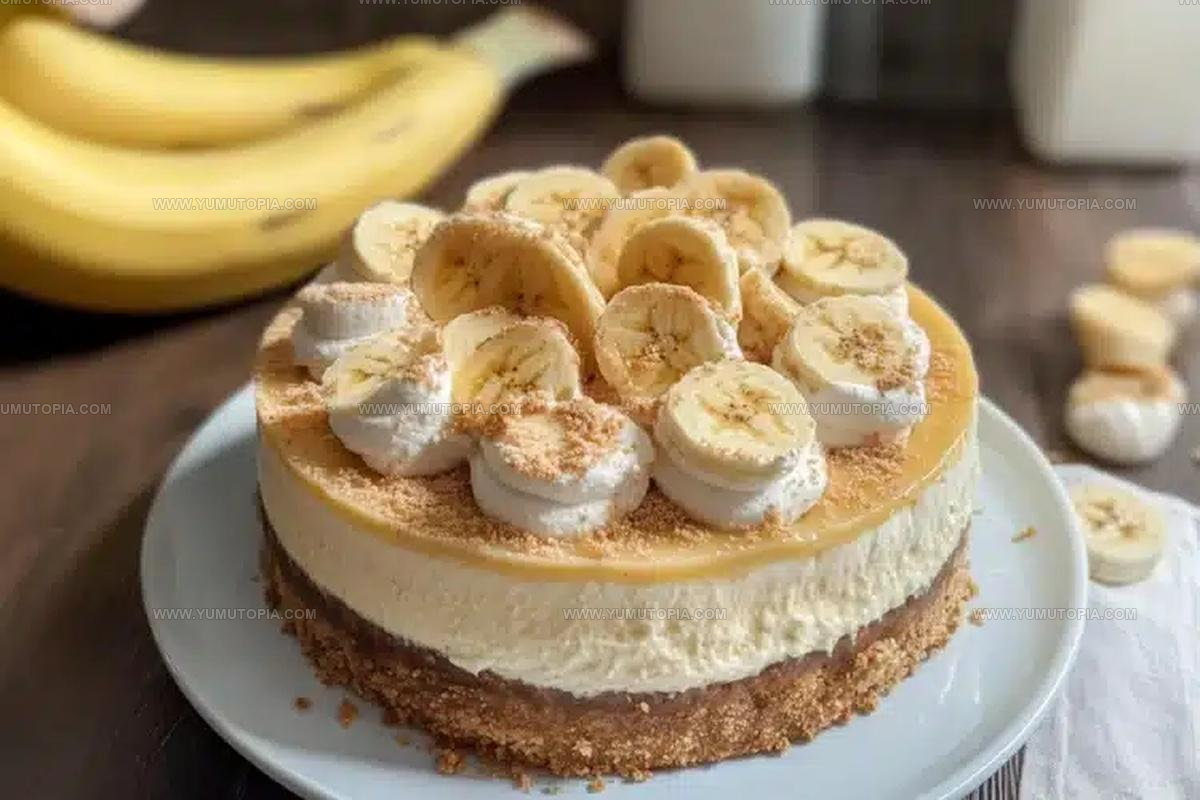 Pudding-Topped Banana Pudding Cheesecake Recipe