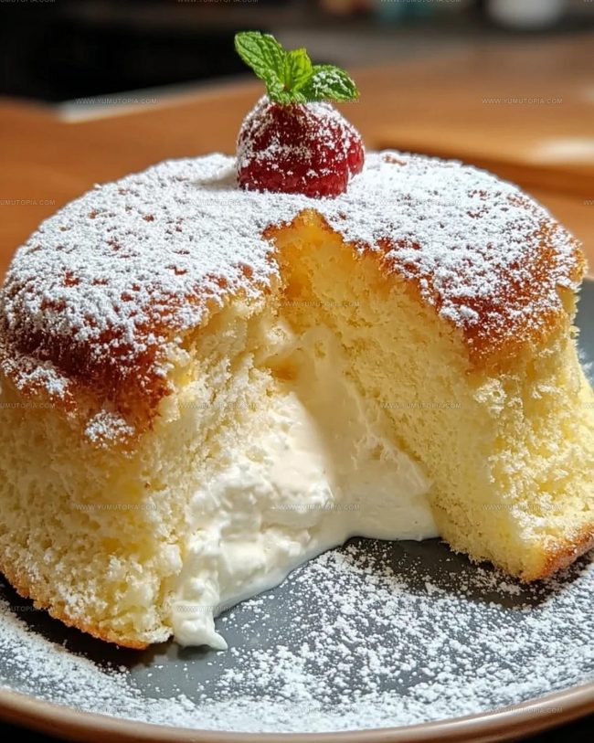 Light Cloud Cake Preparation Process