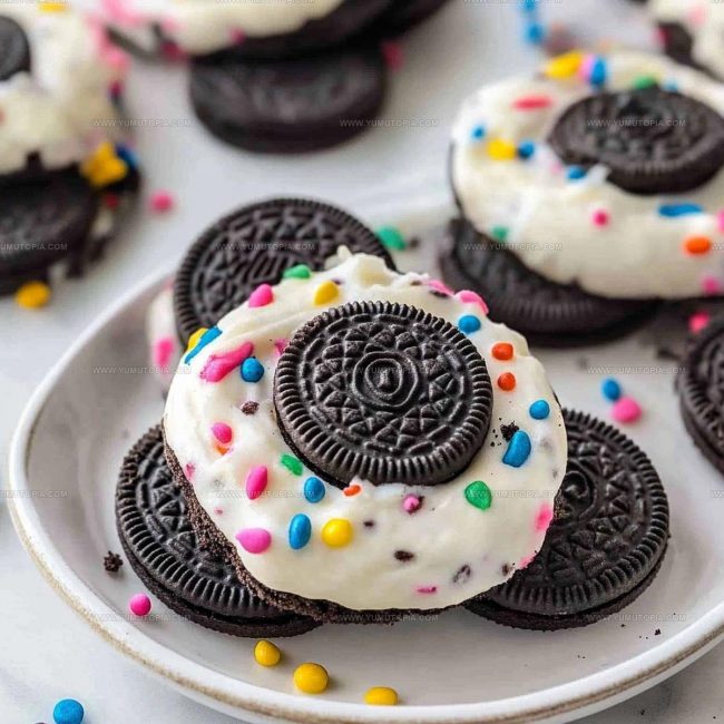 How to Bake Crumbl-Style Oreo Birthday Cake Cookies
