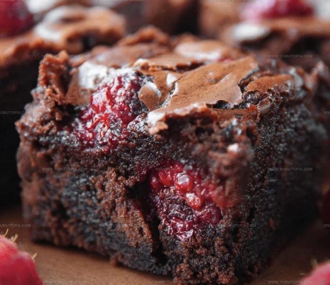 Making Raspberry Brownies from Start to Finish