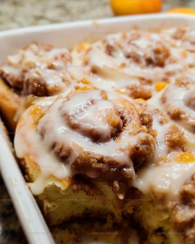What Makes Peach Cobbler Cinnamon Rolls So Special