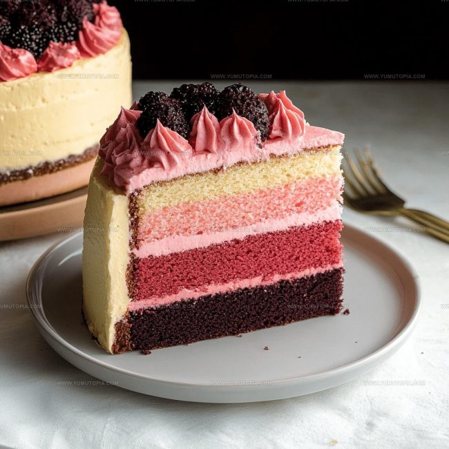 Preparation Steps for Neapolitan Cake