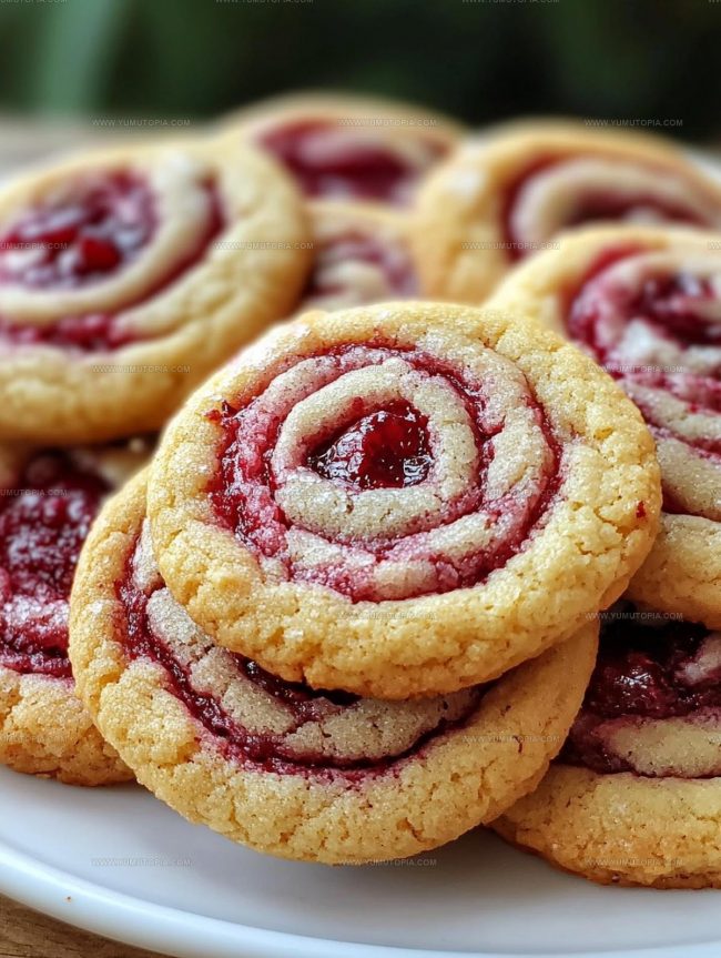 Standout Features Of Raspberry Swirl Cookies
