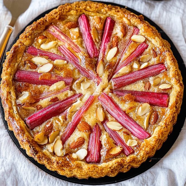 Notes For Best Results With Rhubarb Almond Frangipane Tart