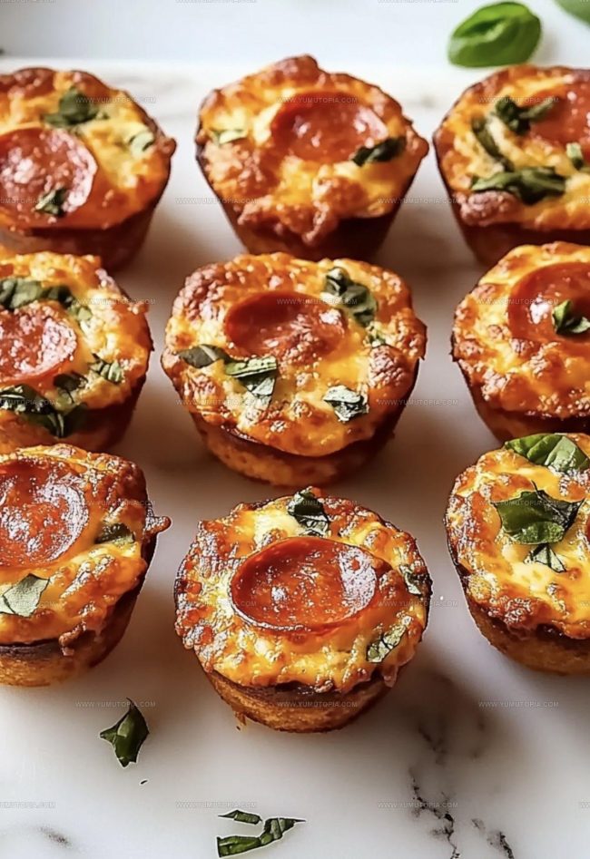 How to Make Deep Dish Pizza Muffins
