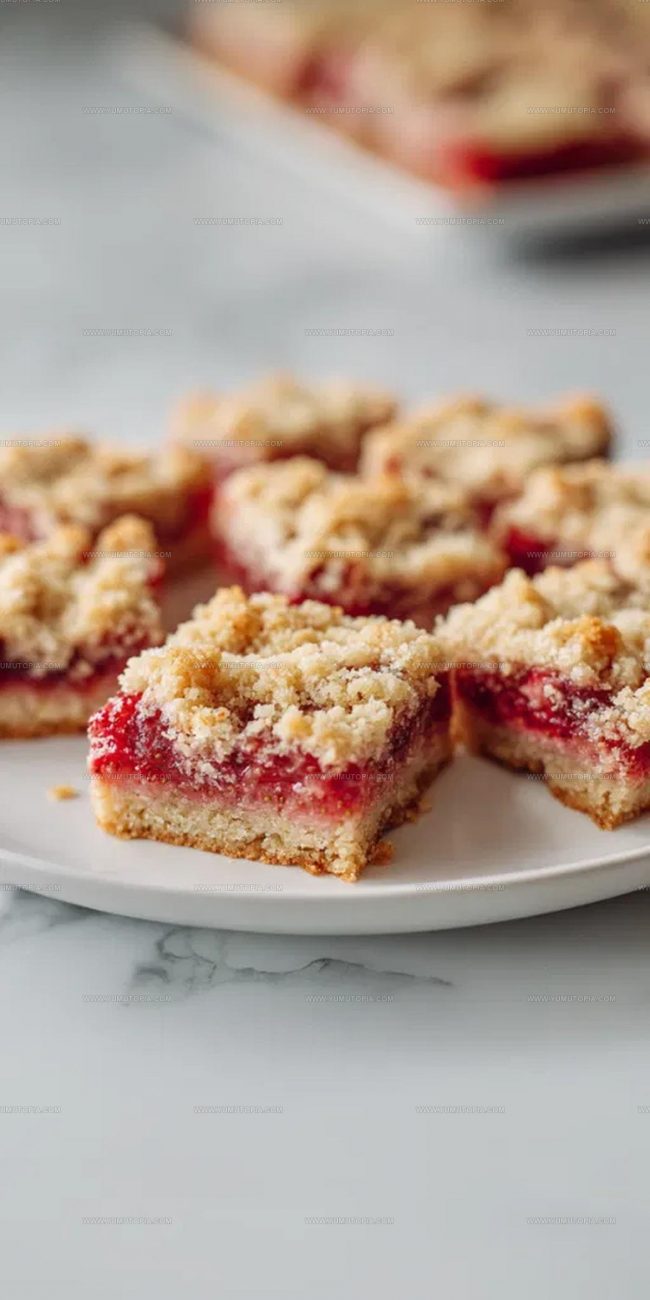 Tasty Highlights Of Strawberry Crumble Bars