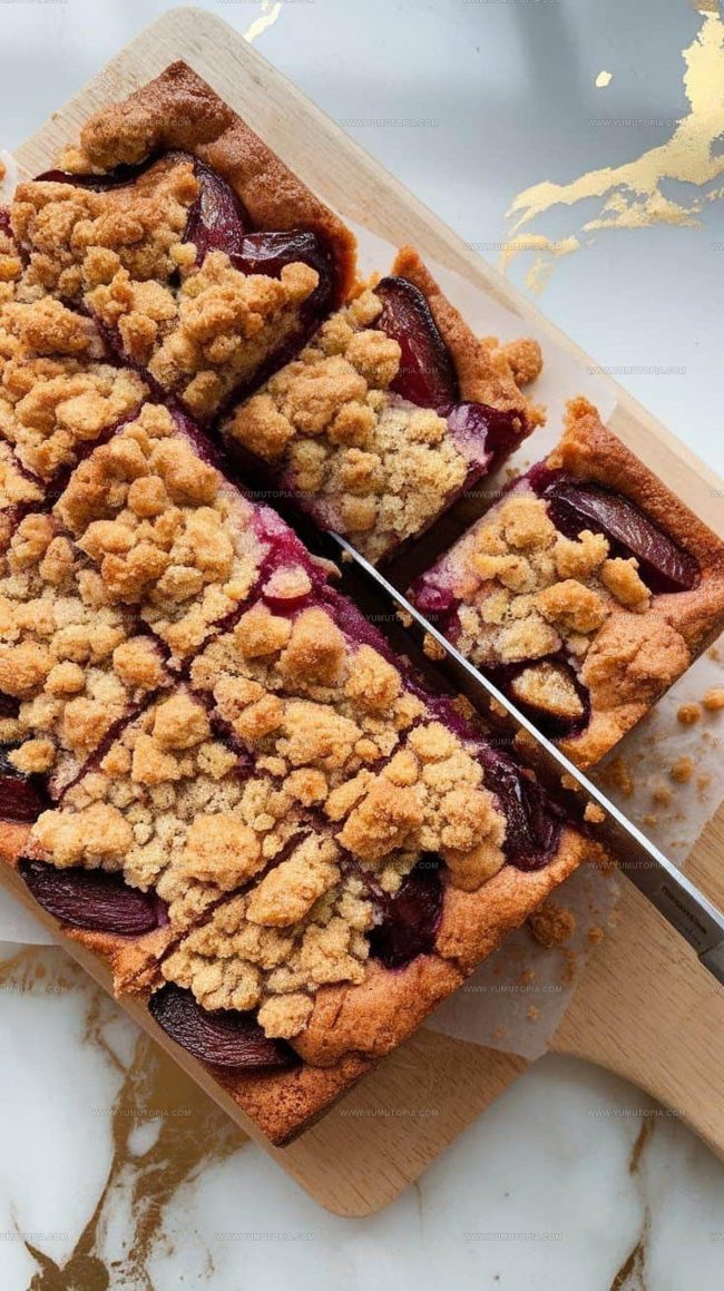 What Makes German Plum Cake with Streusel So Loved