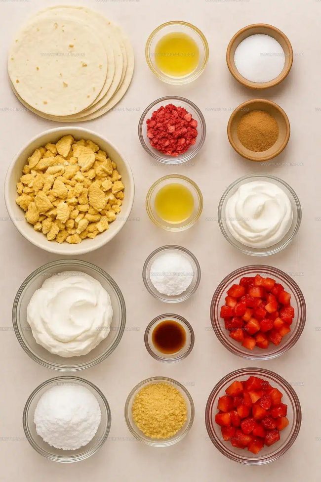 What Gives These Strawberry Crunch Cheesecake Tacos Their Fun Flair