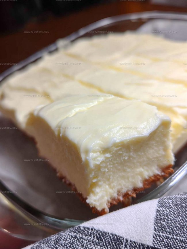 Steps for Making Cream Cheese Cake