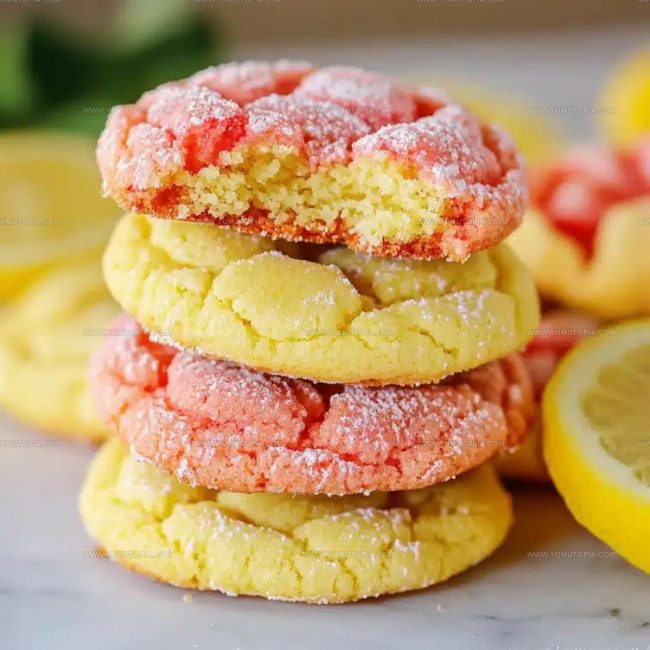 What Goes Into These Strawberry Lemonade Cookies