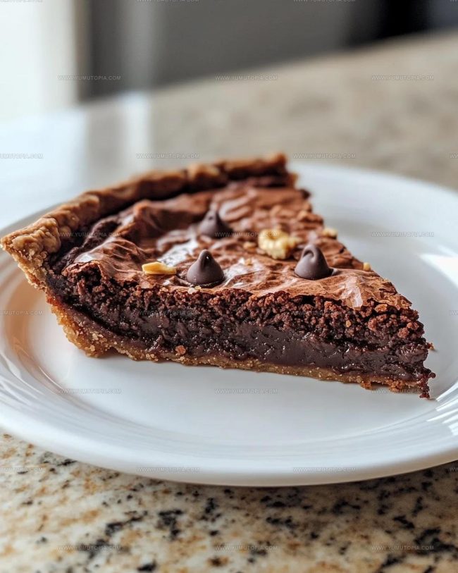 How Do You Prepare Gooey Brownie Pie