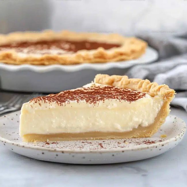 Approach to Achieving a Perfect Custard Set in Sugar Cream Pie