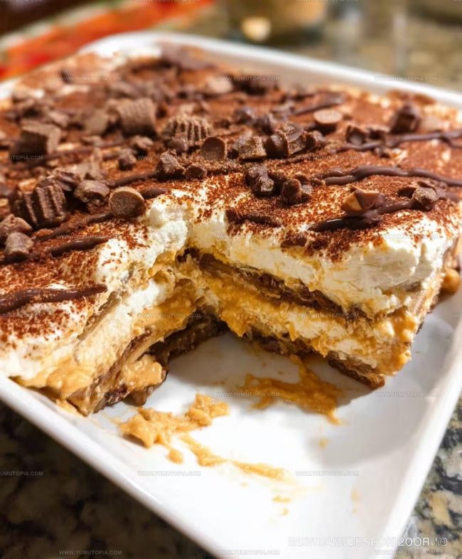 Making Peanut Butter Lasagna From Start to Finish