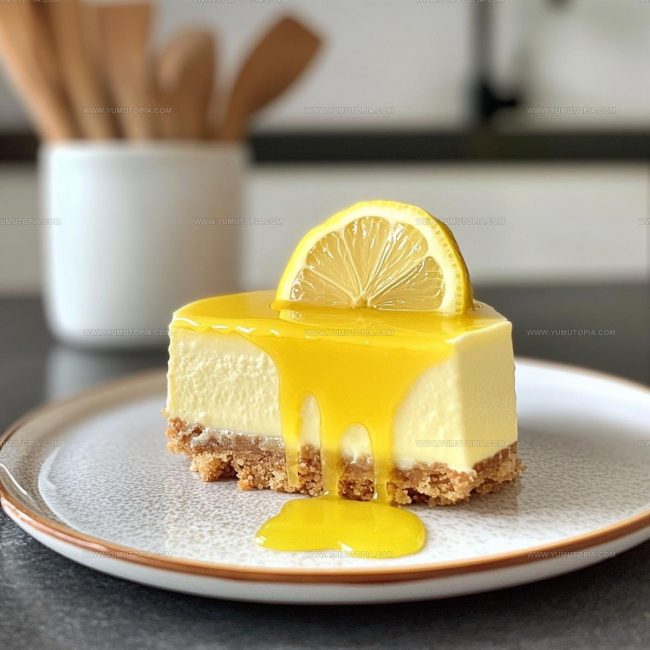Baking Steps for a Creamy Lemon Cheesecake