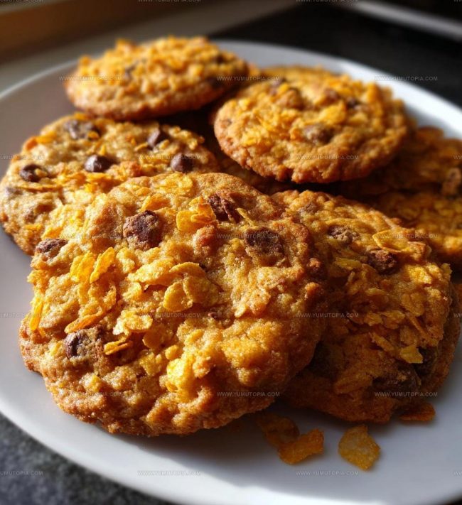 Cornflake Cookies Step-by-Step Baking Instructions
