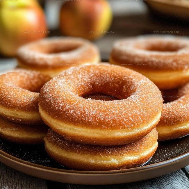 Baking Directions for Apple Cider Doughnuts