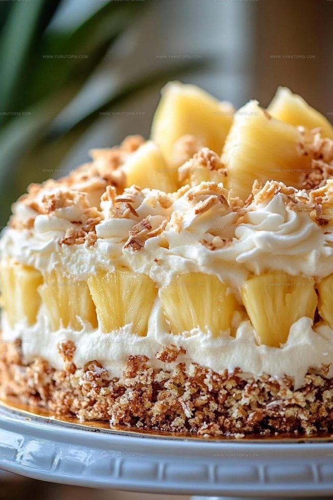 Why Hawaiian Pineapple Cake Feels Tropical