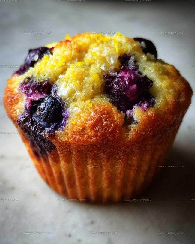How to Bake Blueberry Lemon Muffins