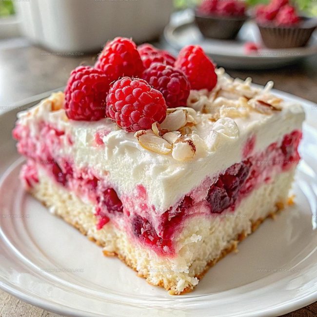 Easy to Follow Directions for Raspberry Zinger Poke Cake