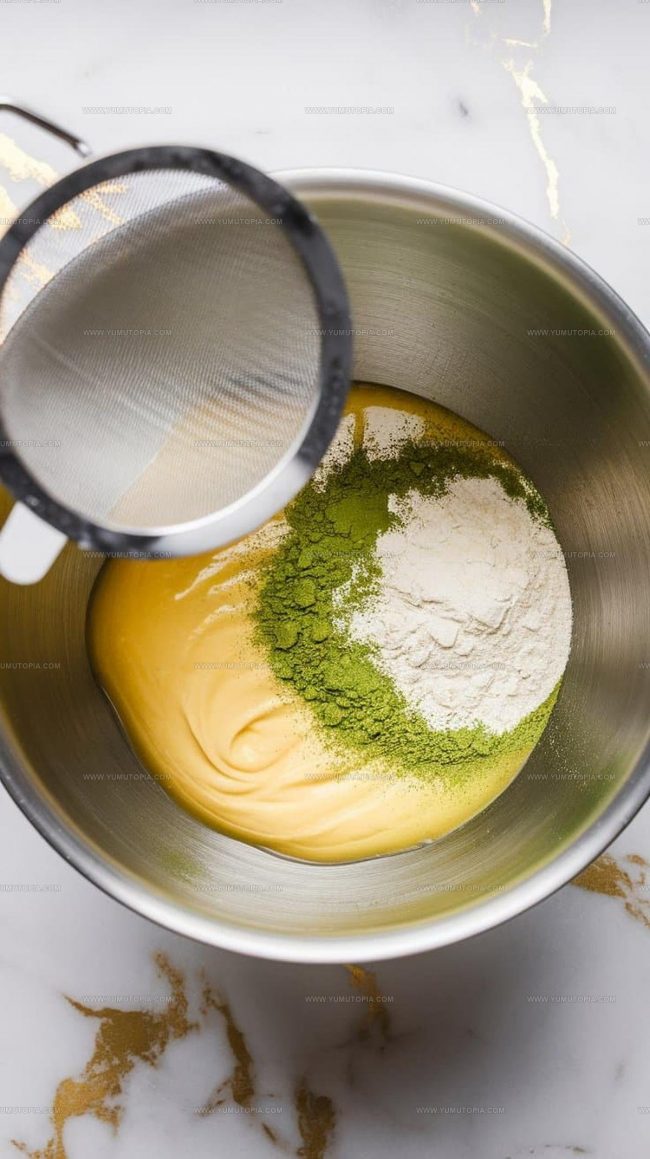 Technique Notes for Matcha Lava Cakes