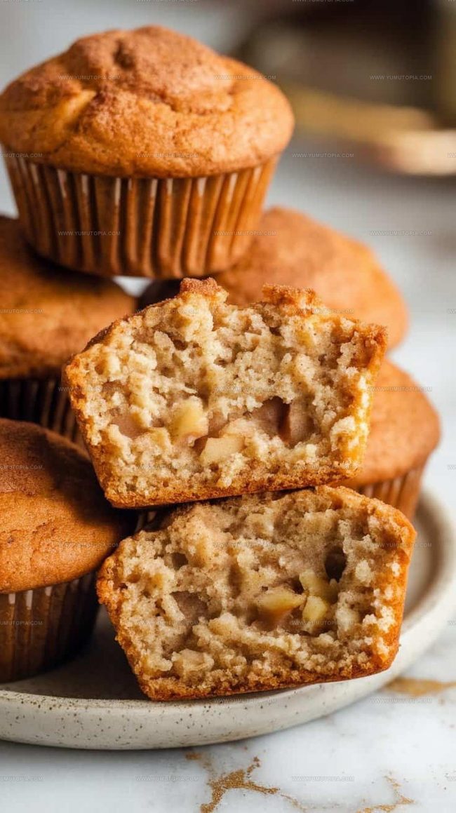 How to Serve Apple Cinnamon Cottage Cheese Muffins