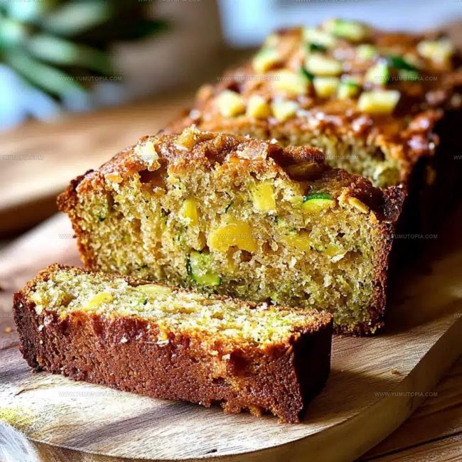 Technique for Baking a Moist Pineapple Zucchini Bread