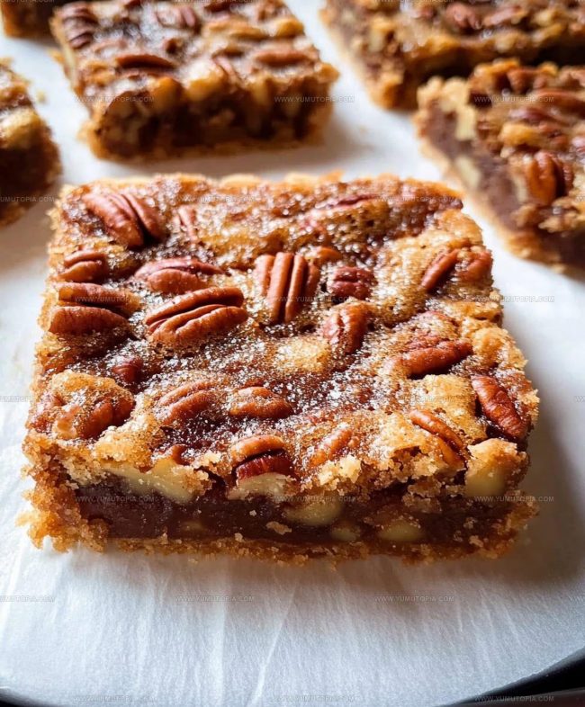 Steps for Making Brown Butter Pecan Pie Bars