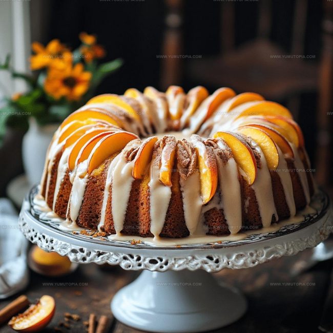 Helpful Cooking Notes For Fresh Peach Bundt Cake