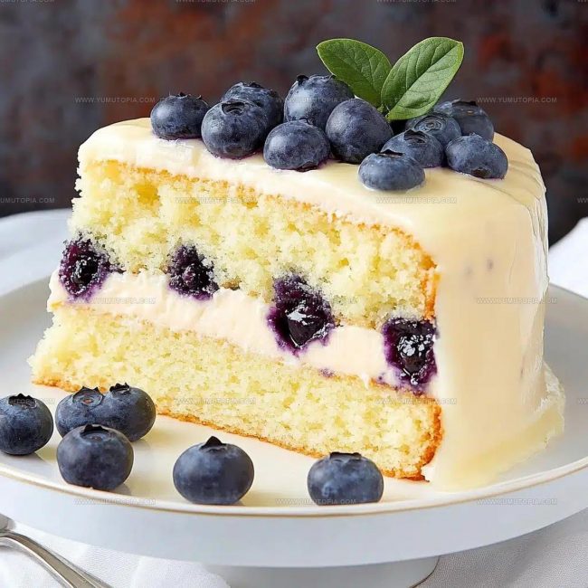 What Makes Blueberry Lemon Mascarpone Cake So Elegant