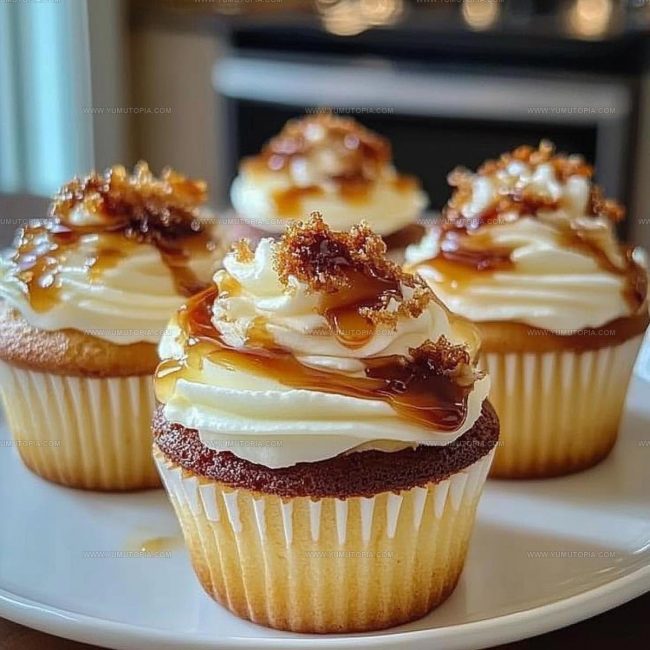 How to Make Vanilla Bean Crème Brûlée Cheesecake Cupcakes