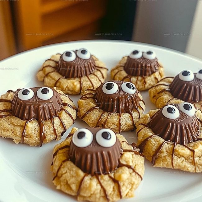 Steps to Prepare This Peanut Butter Spider Cookies