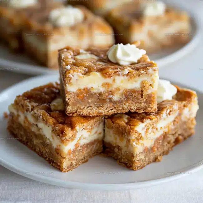 Process for Baking Moist and Spiced Carrot Cake Bars