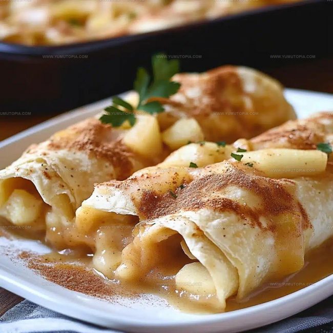 What Makes Apple Pie Enchiladas So Fun