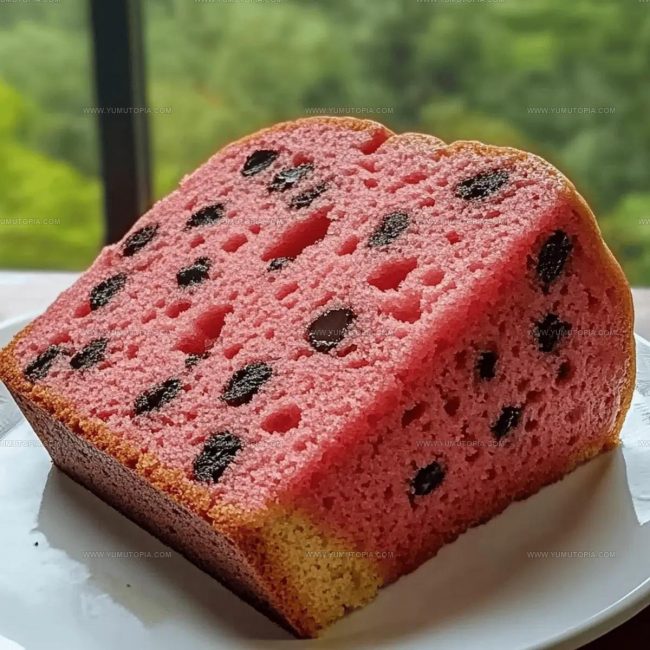 Straightforward Cooking Method for Watermelon Bread