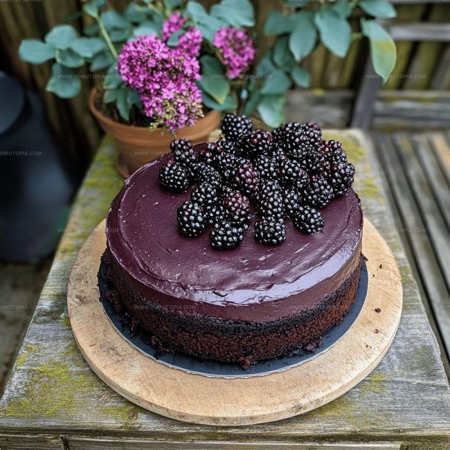 Notes For Best Results With Blackberry Velvet Cake