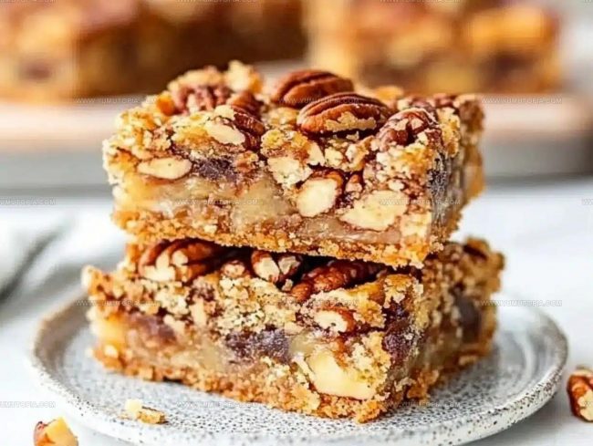 Caramel Pecan Dream Bars Assembly Guide