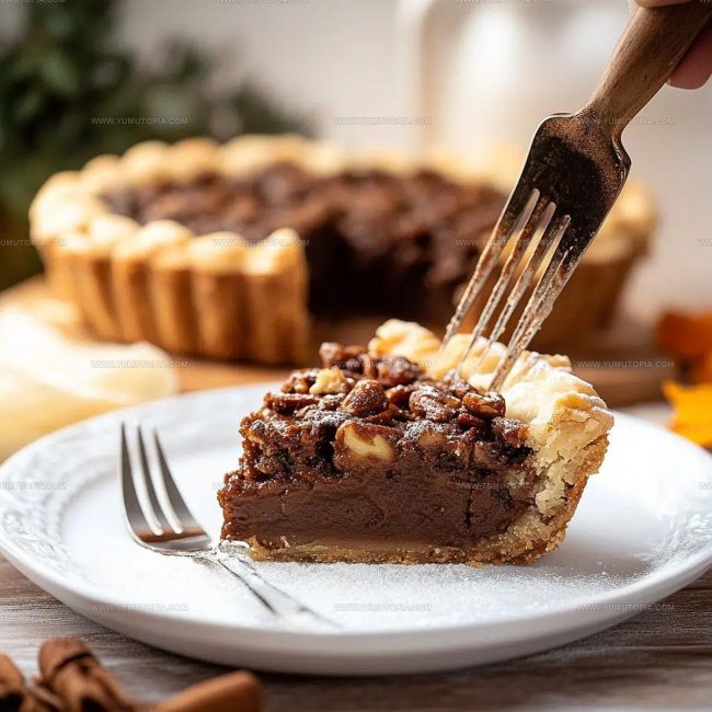 Cooking Process for Chocolate Pecan Pie