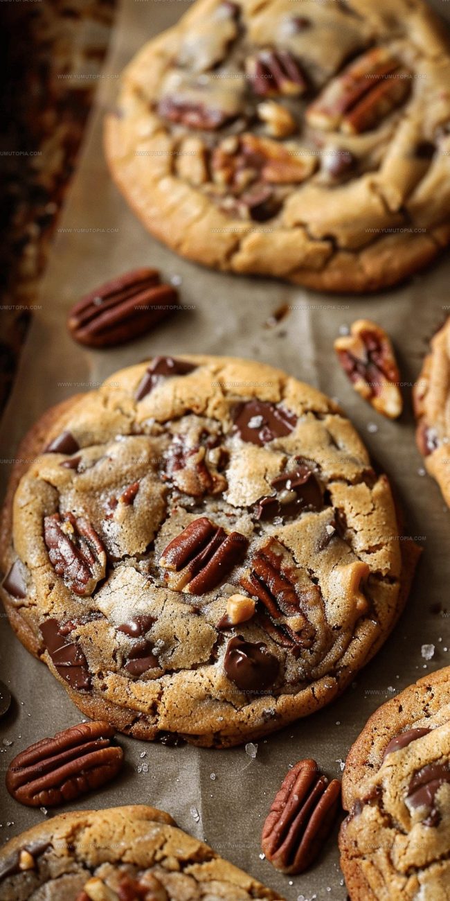 Standout Features Of Brown Butter Bourbon Pecan Chocolate Chunk Cookies