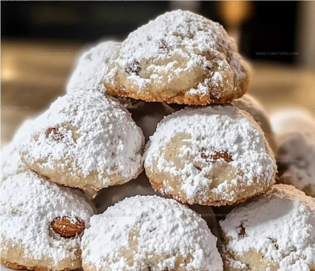 Preparing Classic Snowball Cookies Step by Step