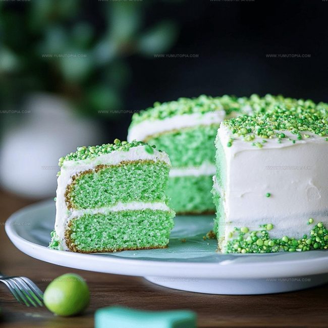 What Makes Moist Lime Cake So Bright