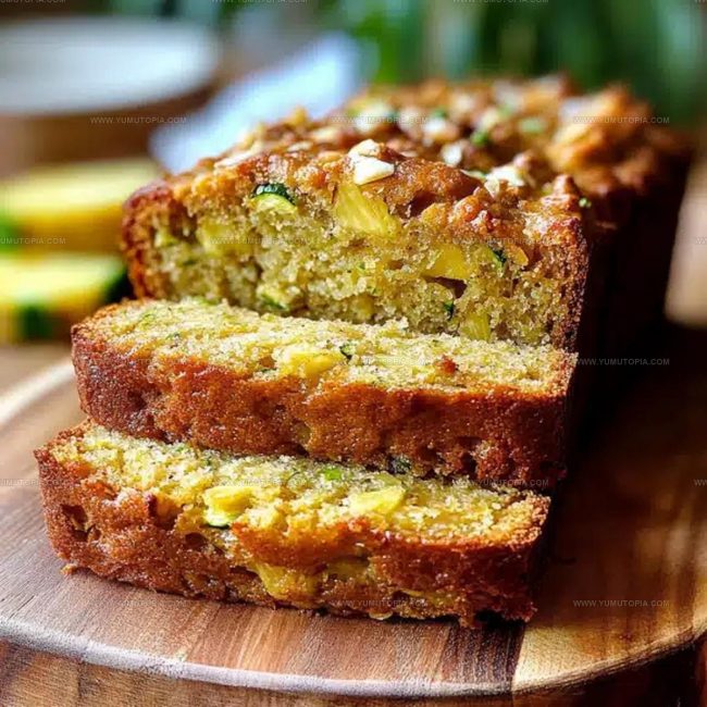 Hydration Hacks For Balancing Pineapple Zucchini Heaven Bread