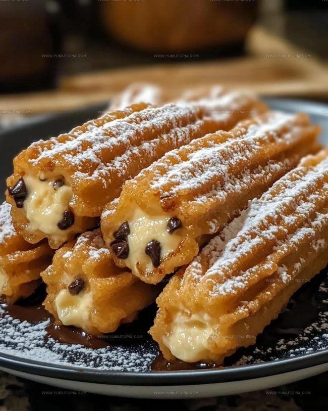 Why Cookie Dough Cheesecake-Stuffed Churros Shine