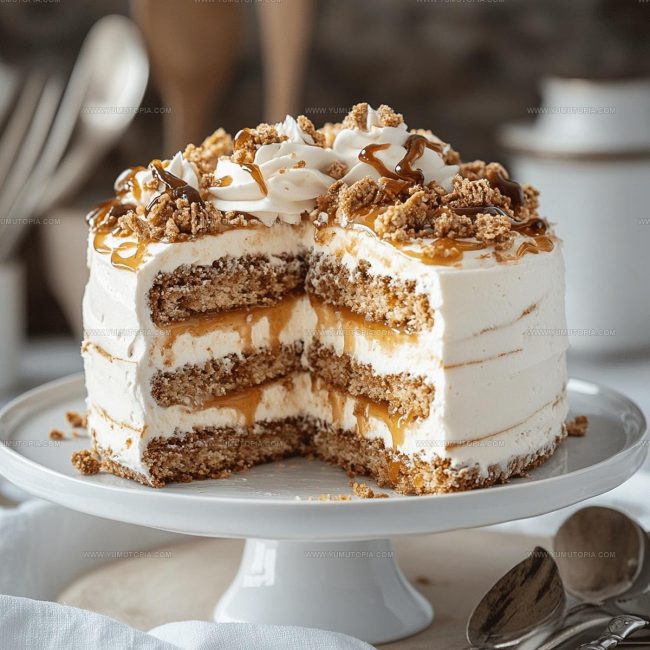 Steps to Prepare Caramel Crumble Cake