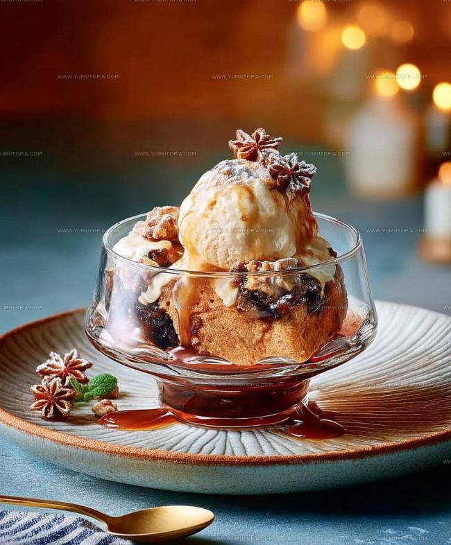 Assembly and Serving Instructions for Mince Pie Affogato