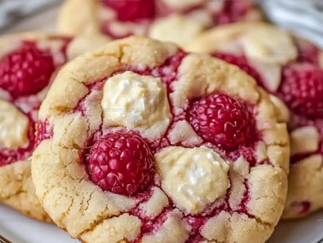Steps Enhancing Raspberry Cheesecake Cookie Flavor