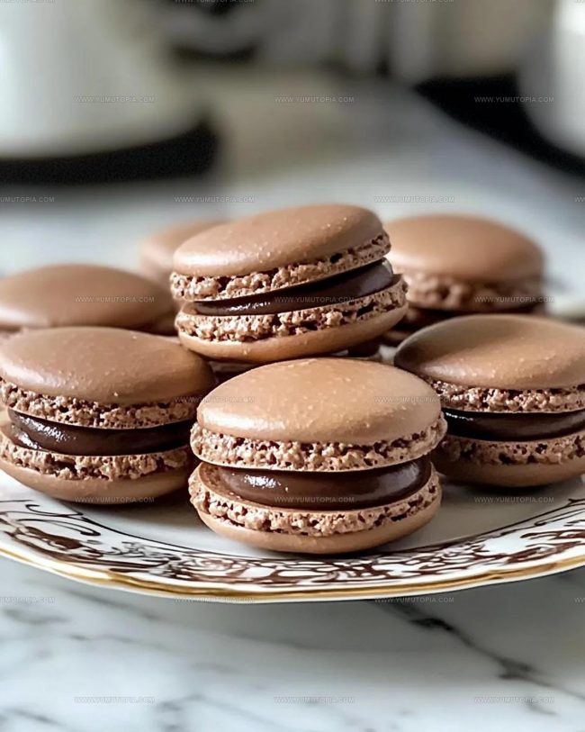 Ways To Serve Chocolate Macarons